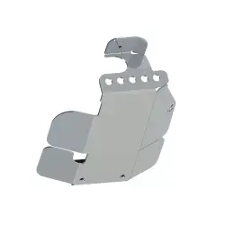 Dirty Roamer Ski de protection de pont arrière en aluminium d