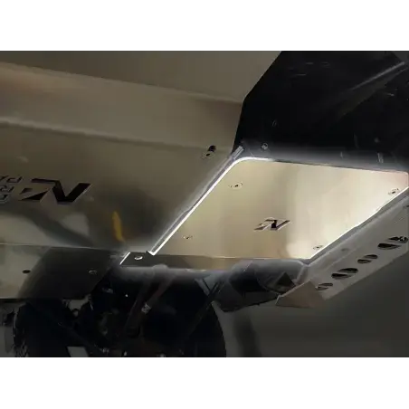 Dirty Roamer Ski protection pont arrière aluminium 6mm Dacia 