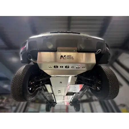 Dirty Roamer Ski protection silencieux échappement aluminium 