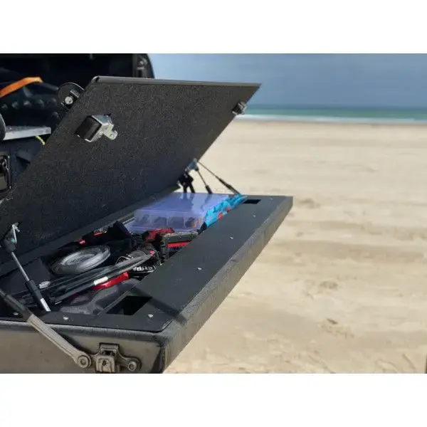 Tailgate Storage Mod - Volkswagen Amarok - Huracan Fabrication-Powdercoated