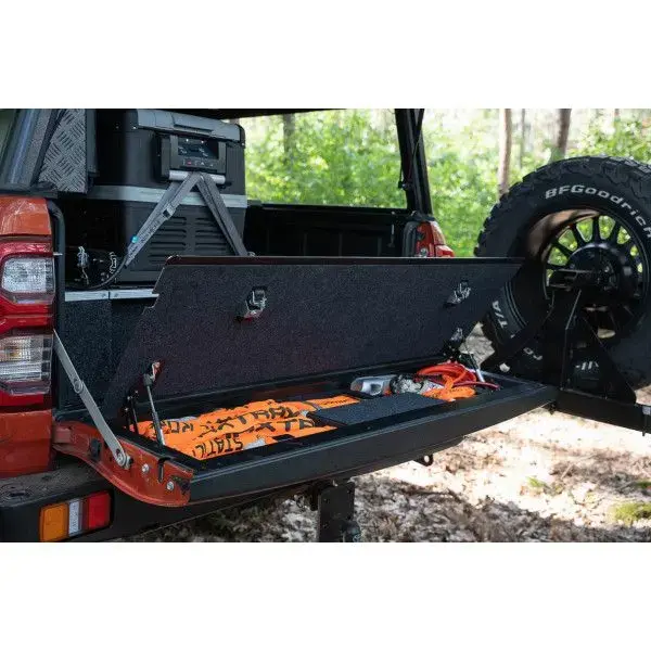 Tailgate Storage Mod - Hilux Revo - Huracan Fabrication-Powdercoated