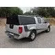 Bushtech Canopy Nissan Navara (2014-2017)-Double Cab-Smooth aluminium-Niet geïsoleerd-With LED light