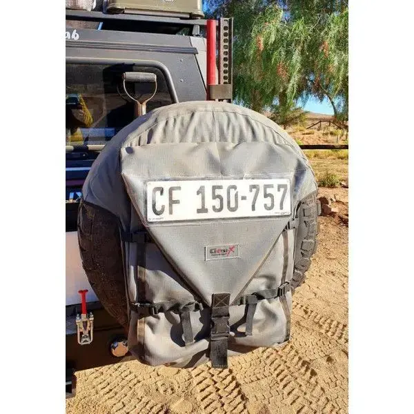 Gobi-X Spare Wheel Storage & Bin Bag-Zwart