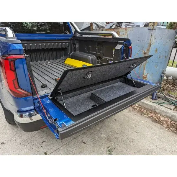 Huracan Fabrication Volkswagen Amarok (2023 - ) Tailgate Storage Mod-Lid protector