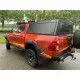 Bushtech Premium Canopy Toyota Hi Lux Revo (2016-present) Double-Cab Smooth aluminium