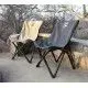 Eezi-Awn K9 Camping Fold a Chair-Grey