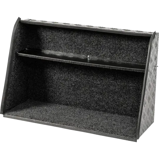 Bushtech Cupboard - carpeted-Type 2-No Kitchen Insert-25 cm