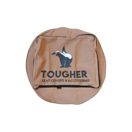 Tougher Wheel Cover-With Storage Bag-Light Khaki
