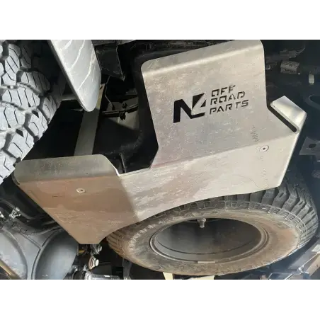 Dirty Roamer Ski de protection de réservoir AdBlue en alumini