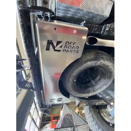 Dirty Roamer Ski de protection de réservoir AdBlue en alumini