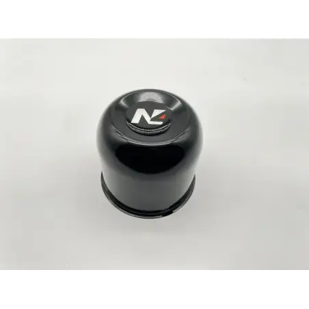 Dirty Roamer Cache moyeu fermé acier noir pour jantes acier a