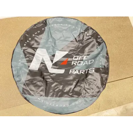 Dirty Roamer Cache couvre roue noir logo N4 Offroad Ø83 cm po