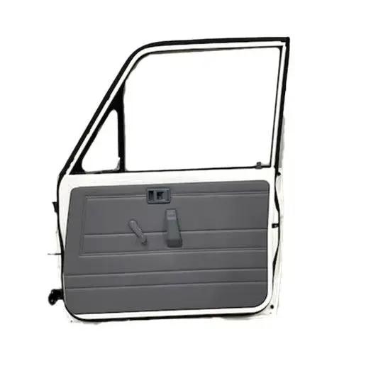 COMPLETE R/H DOOR PAINTED/RUBBERS/WINDOW/TRIM/ACC SINGLE CAB