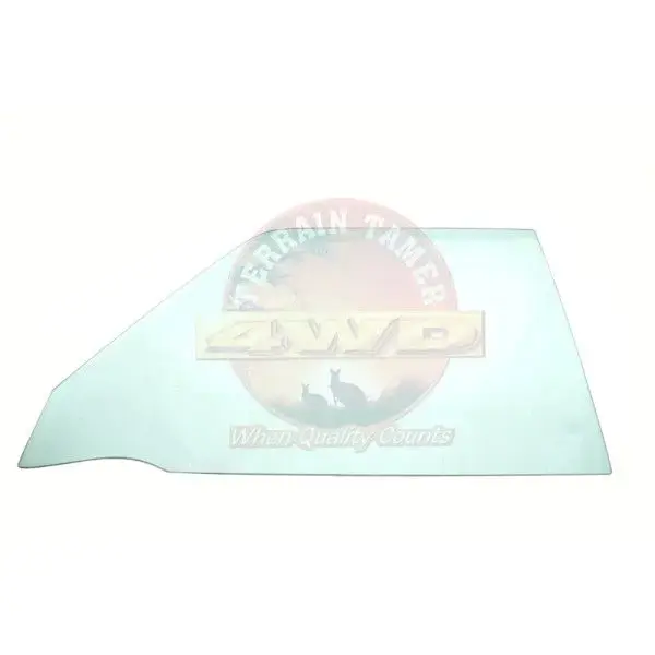 DOOR GLASS FRONT L/H WITHOUT VENT WINDOW GREEN THICKNESS:4.0