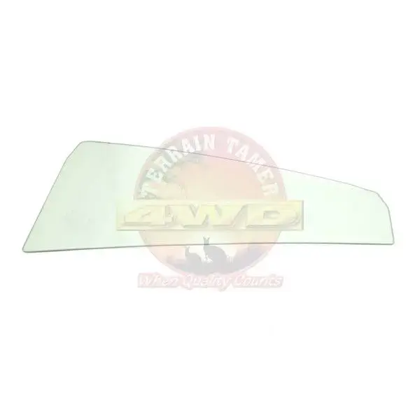 GLASS REAR DOOR 1/4 WINDOW WITHOUT VX PACKAGE & DARK GREY