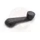 HANDLE FRONT DOOR WINDOW REGULATOR BLACK