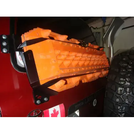 Dirty Roamer Support de plaques à sable Maxtrax sur le hayon 