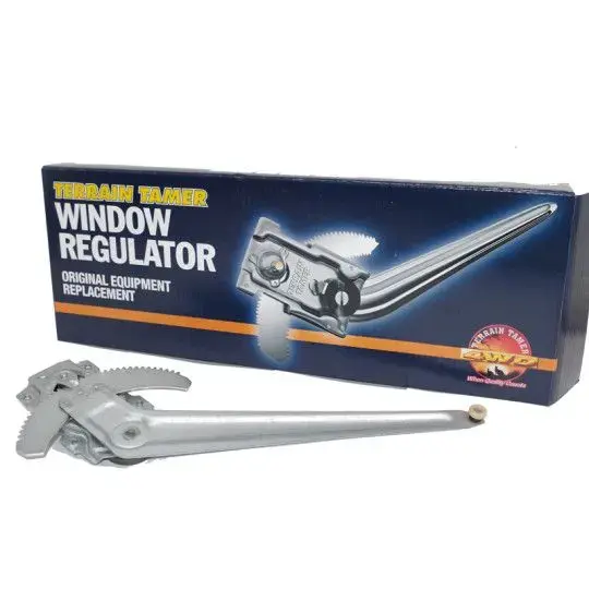 REGULATOR WINDOW FRONT L/H SUITS DOOR WITH 1/4 GLASS
