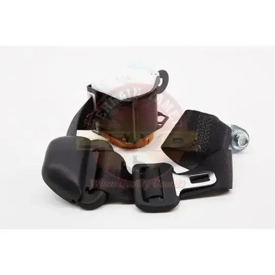 SEAT BELT FRONT OUTER R/H BLACK TRIM SINGLE CAB