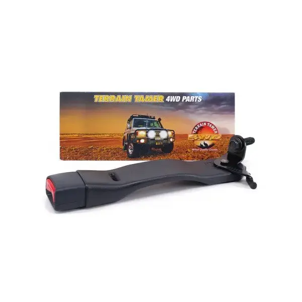 SEAT BELT FRONT INNER R/H BLUSIH GREY TRIM