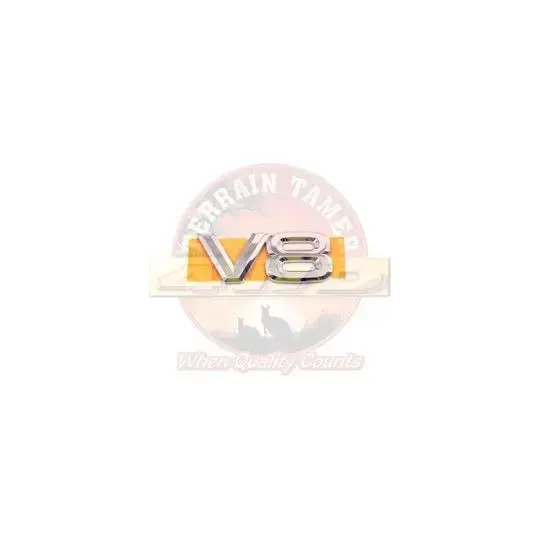 PLATE BACK DOOR NAME NO.5 V8