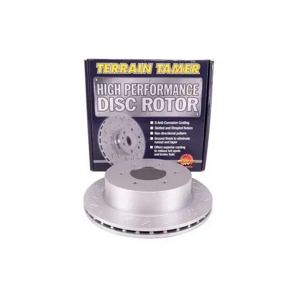 DISQUE DE FREIN POINTÉ/RAINURÉ ARRIÈRE