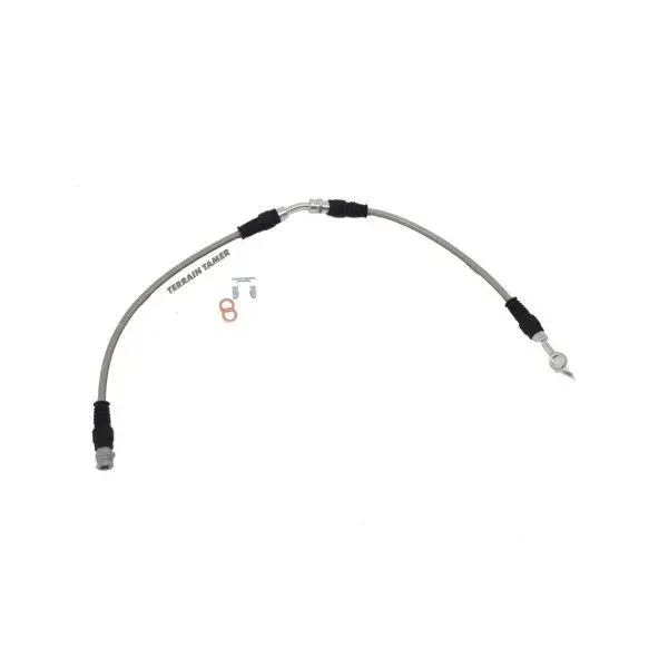 FLEXIBLE DE FREIN TRÉSSÉ AVANT DROIT