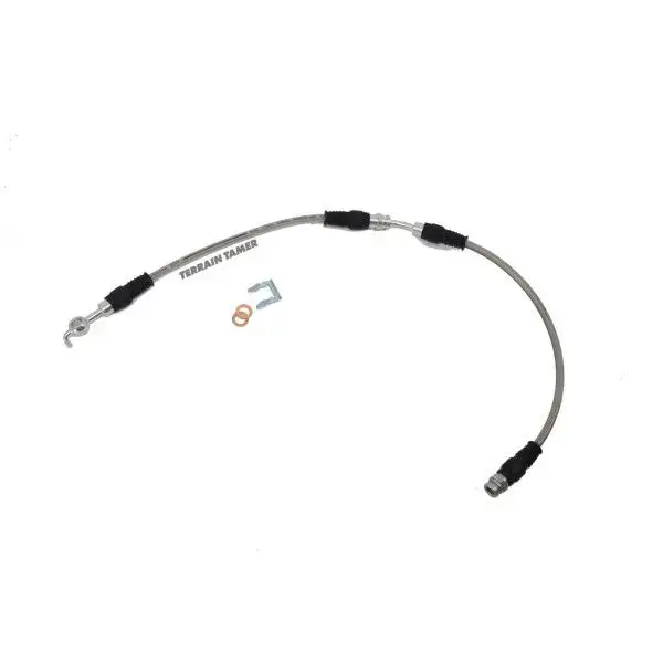 FLEXIBLE DE FREIN TRÉSSÉ AVANT GAUCHE