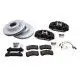 KIT FREIN AVANT GROS DIAMETRE 6 PISTONS