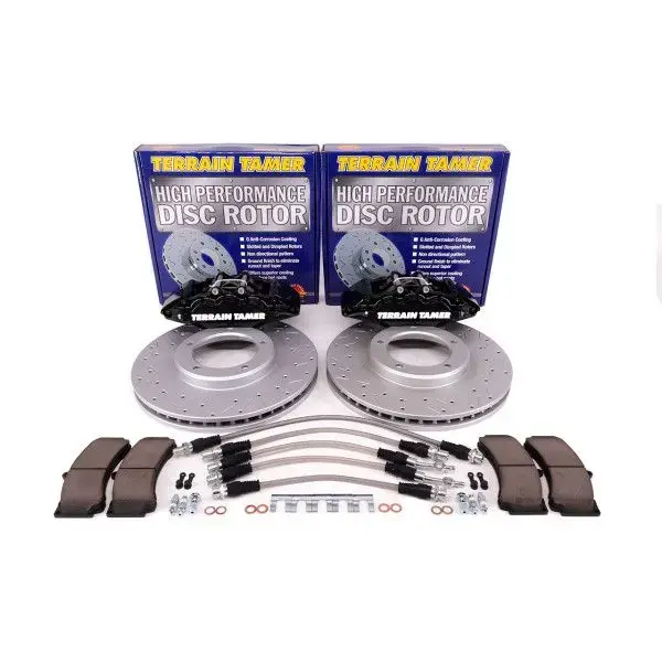 KIT FREIN AVANT GROS DIAMETRE 6 PISTONS MOYEUX MANUEL