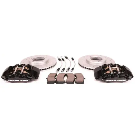 KIT FREIN AVANT GROS DIAMETRE 6 PISTONS MOYEUX AUTO