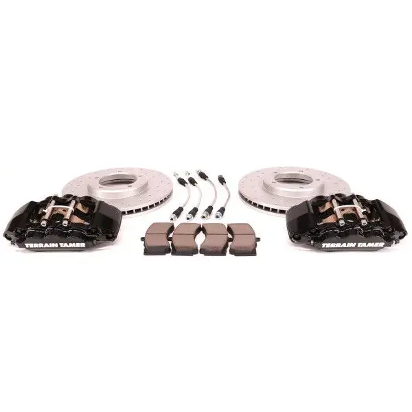 KIT FREIN AVANT GROS DIAMETRE 6 PISTONS MOYEUX AUTO