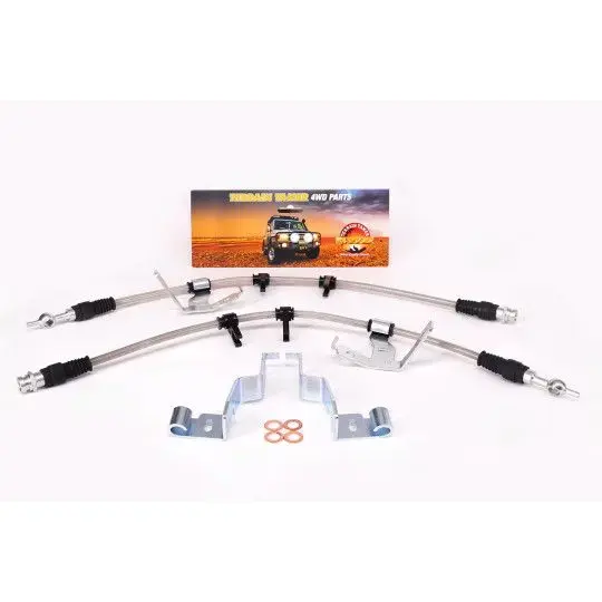 KIT DE FLEXIBLES DE FREIN TRÉSSÉ POUR TTBBK09