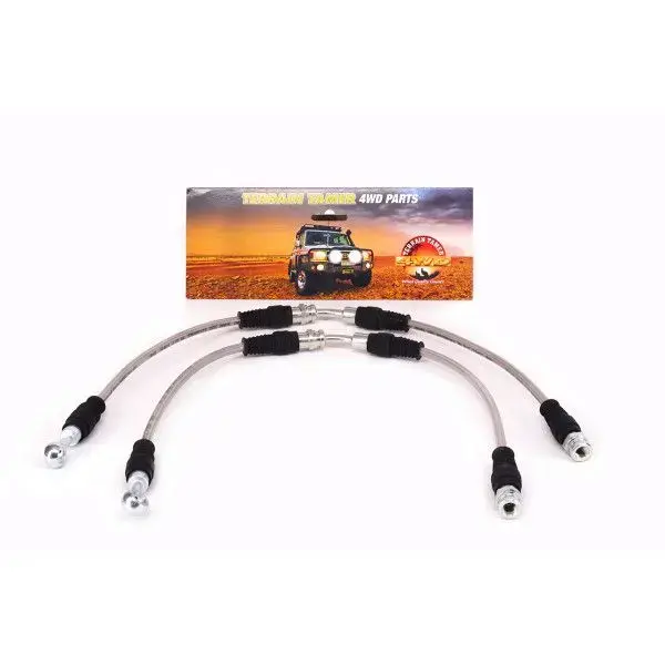 KIT DE FLEXIBLES DE FREIN TRÉSSÉ POUR TTBBK01