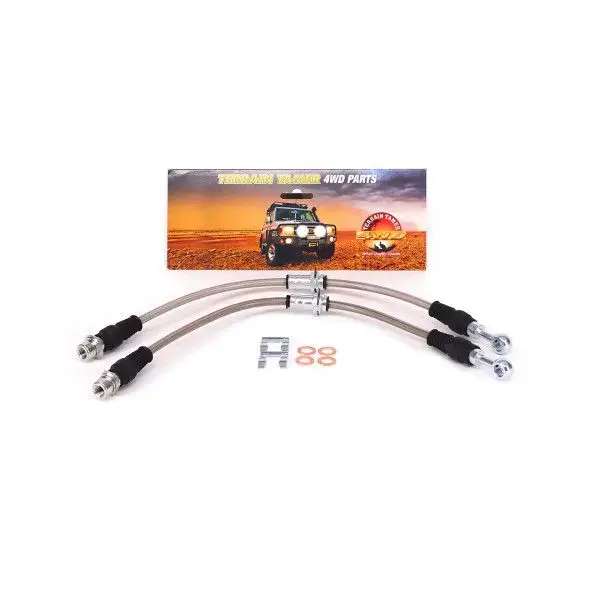 KIT DE FLEXIBLES DE FREIN TRÉSSÉ POUR TTBBK04