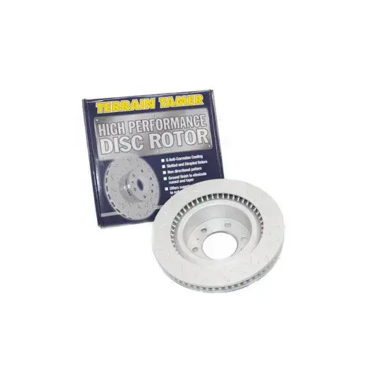 DISQUE DE FREIN POINTÉ/RAINURÉ ARRIÈRE