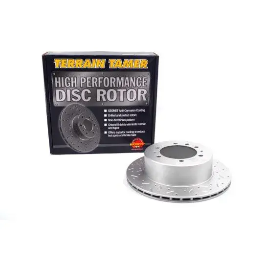 DISQUE DE FREIN POINTÉ/RAINURÉ ARRIÈRE