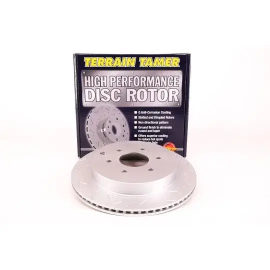 DISQUE DE FREIN POINTÉ/RAINURÉ ARRIÈRE