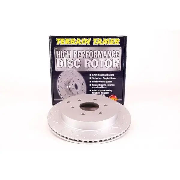 DISQUE DE FREIN POINTÉ/RAINURÉ ARRIÈRE