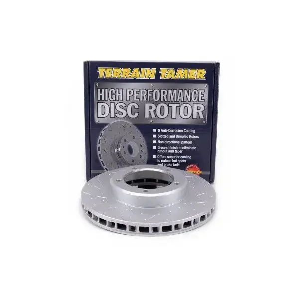 DISQUE DE FREIN POINTÉ/RAINURÉ AVANT