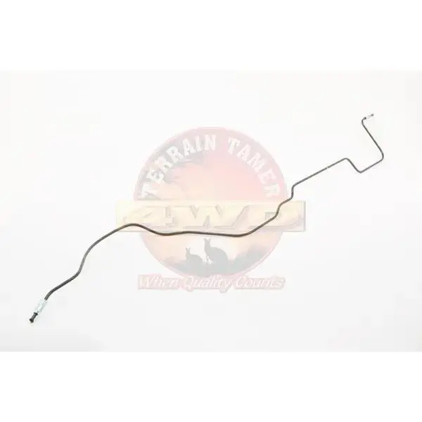 PIPE REAR BRAKE T PIECE TO WHEEL L/H WITH DRUM BRAKE