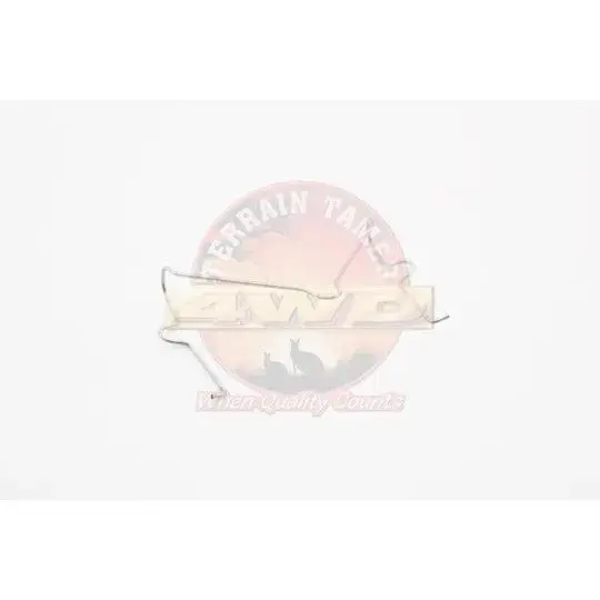 SPRING ANTI RATTLE FRONT DISC PADS W SHAPE CLIP