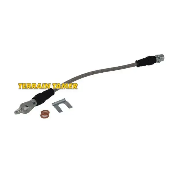 FLEXIBLE DE FREIN TRÉSSÉ CENTRAL ARRIÉRE NO.2 +60MM