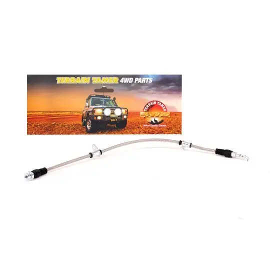 FLEXIBLE DE FREIN TRÉSSÉ AVANT GAUCHE