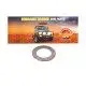 WASHER PLATE FRONT DIFF HEMISPHERE BEARING THICKNESS:2.91