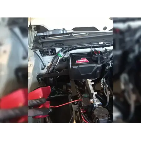 Dirty Roamer Kit support boitier relais treuil dans compartim