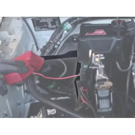 Dirty Roamer Kit support boitier relais treuil dans compartim