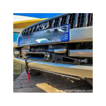 Dirty Roamer Platine de treuil intégrée au pare-chocs d'origi