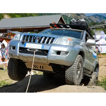 Dirty Roamer Platine de treuil intégrée au pare-chocs d'origi