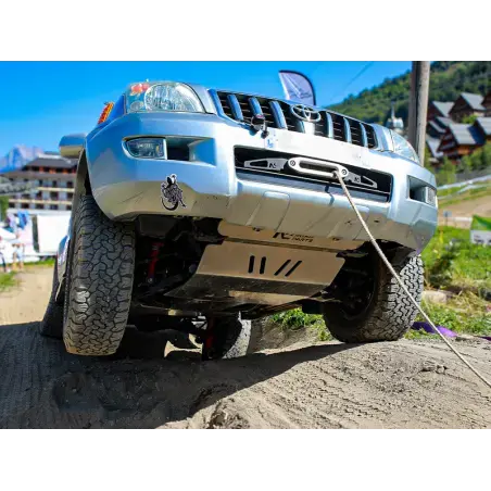 Dirty Roamer Platine de treuil intégrée au pare-chocs d'origi